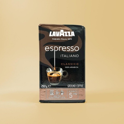 خرید قهوه اسپرسو کلاسیکو لاوازا 250 گرمی | مَسترکافی